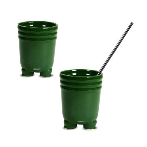 Ceramic Ladle Holder BIG (3-Legs) Palam Green